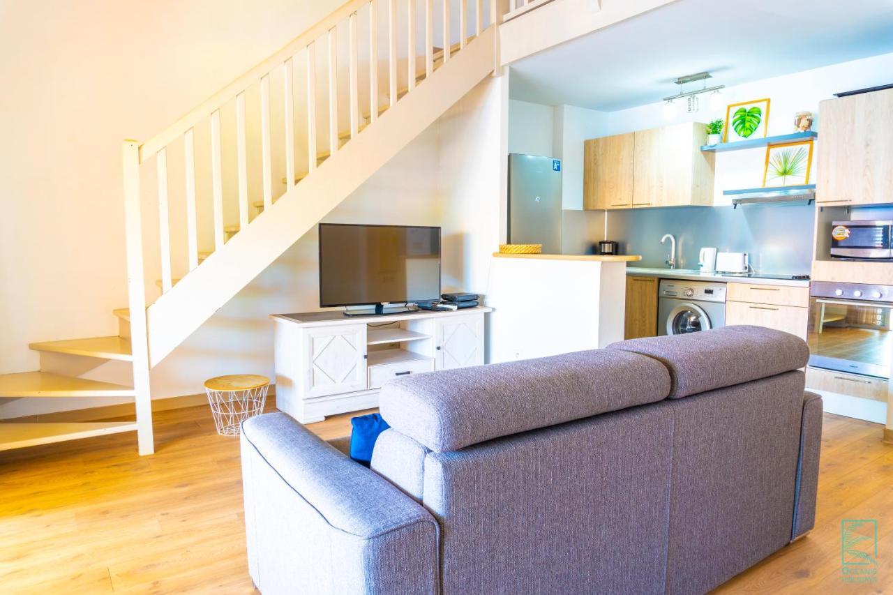 Superbe Appartement En Duplex En Residence - Caye D'Argent Ле-Гозье Экстерьер фото