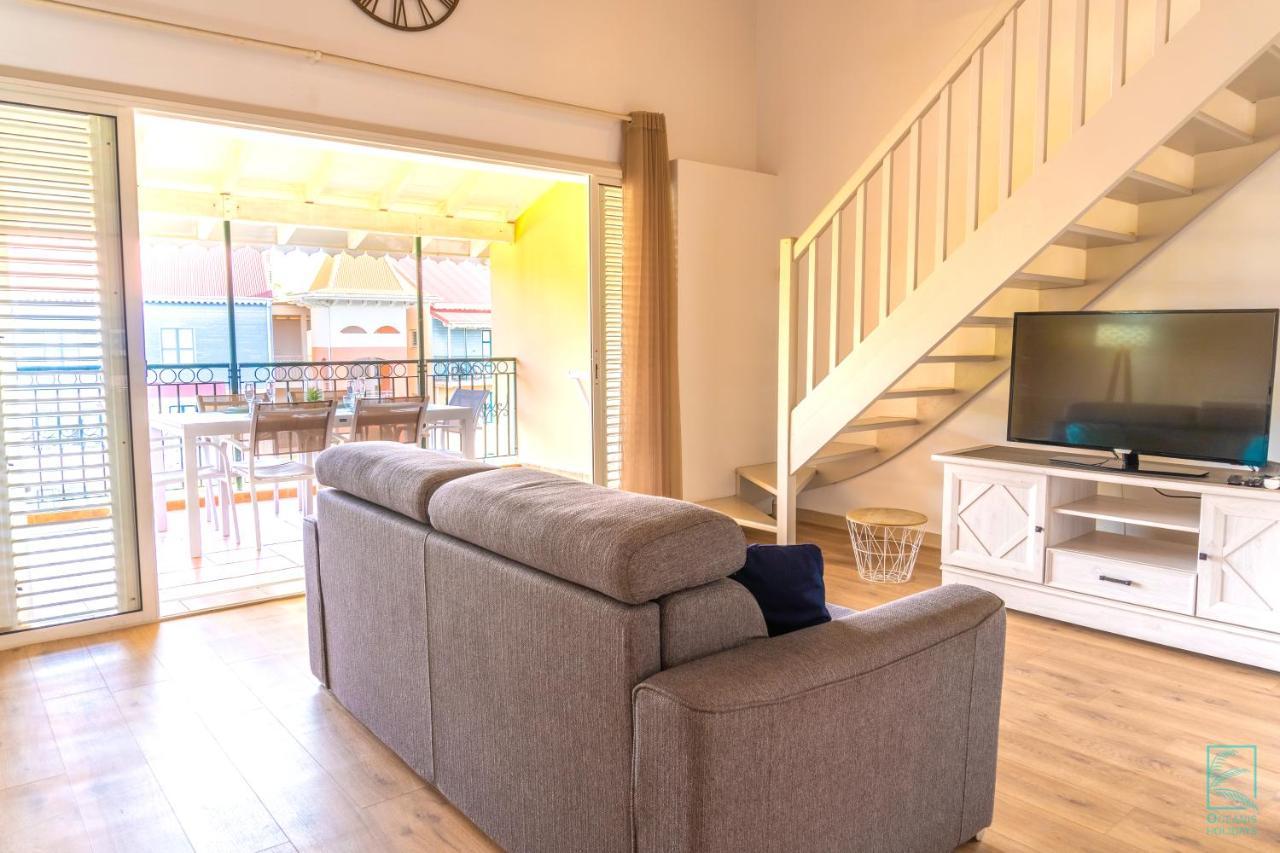 Superbe Appartement En Duplex En Residence - Caye D'Argent Ле-Гозье Экстерьер фото